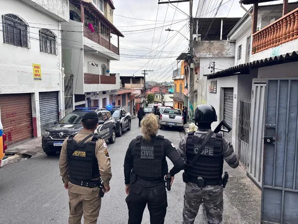 Forças de segurança deflagram operação Escudo contra o tráfico em Belo Horizonte