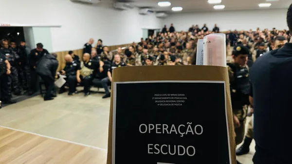 Forças de segurança deflagram operação Escudo contra o tráfico em Belo Horizonte