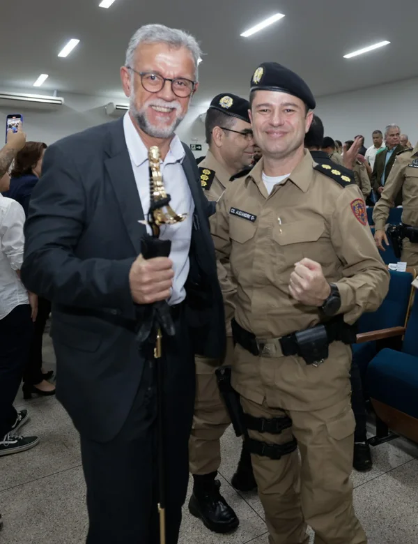 Governo de Minas acompanha passagem de comando da 14ª Região de Polícia Militar, em Curvelo