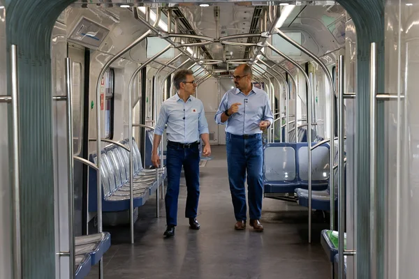 Governo de Minas acompanha primeiro teste operacional do novo trecho da Linha 1 do Metrô da RMBH