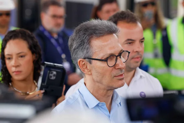Governo de Minas acompanha primeiro teste operacional do novo trecho da Linha 1 do Metrô da RMBH