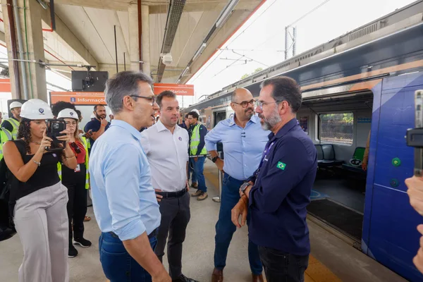 Governo de Minas acompanha primeiro teste operacional do novo trecho da Linha 1 do Metrô da RMBH