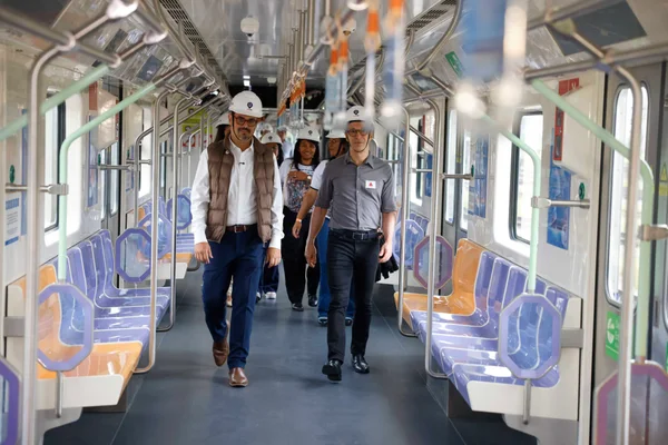 Governo de Minas apresenta primeiro dos novos trens do Metrô da Região Metropolitana de Belo Horizonte