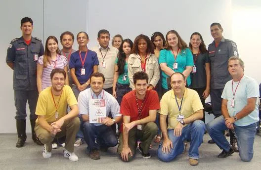 Primeira equipe de brigadistas da Cidade Administrativa