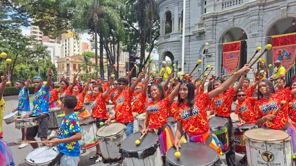 Bloco Show leva inclusão e prevenção ao Carnaval da Liberdade com mais de 120 jovens de comunidades de BH