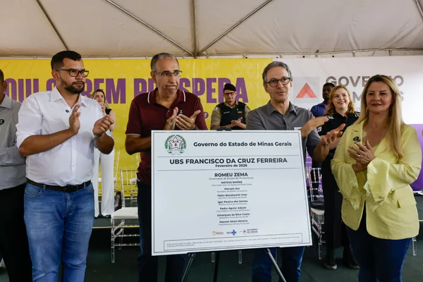 Governo de Minas inaugura nova UBS em Paracatu