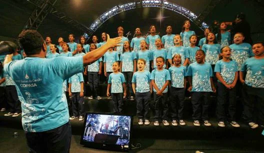 1ª Cantata de Natal, organizada pela Copasa