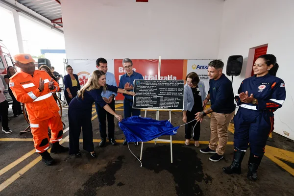 Governo de Minas inaugura base do Samu em Araxá