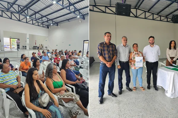 Entrega de títulos fundiários em Guaraciama, no Norte de Minas