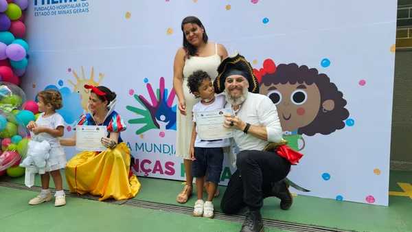 Crianças com traqueostomia e doenças raras ganham festa especial no Hospital Infantil João Paulo II