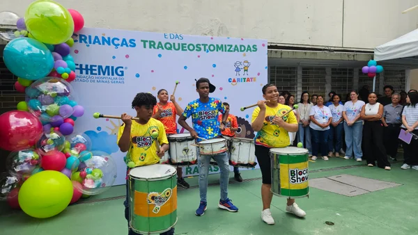 Crianças com traqueostomia e doenças raras ganham festa especial no Hospital Infantil João Paulo II