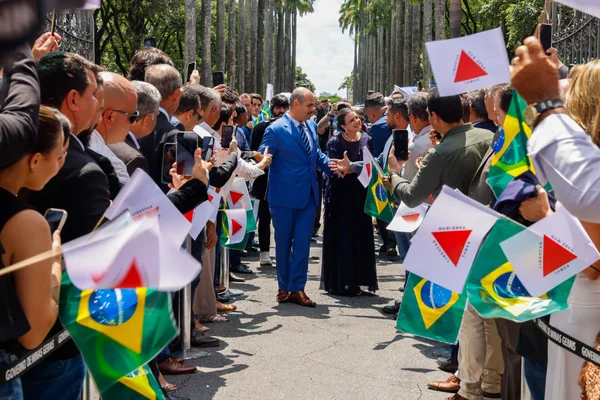 Governo de Minas realiza cerimônia de transmissão do cargo de governador de Romeu Zema para Mateus Simões
