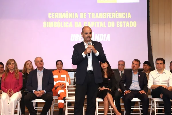 Governo de Minas transfere simbolicamente a capital do Estado para Uberlândia