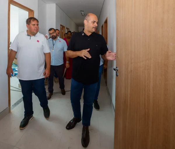 Governo de Minas vistoria obras finais de nova Unidade Básica de Saúde (UBS) em Ubá