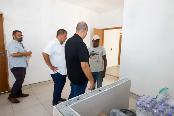 Governo de Minas vistoria obras finais de nova Unidade Básica de Saúde (UBS) em Ubá