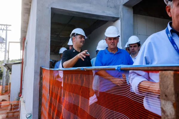 Governo de Minas vistoria obras do ambulatório de quimioterápicos da Casa de Saúde Padre Damião, em Ubá
