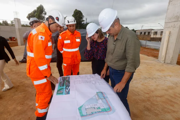 Governo de Minas vistoria obras da nova sede do Corpo de Bombeiros em Diamantina