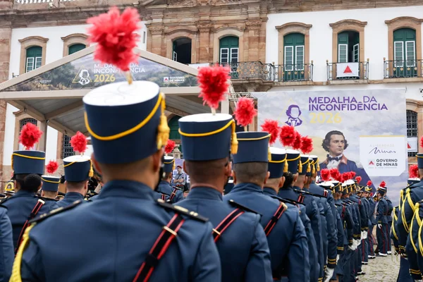 Cerimônia de entrega da Medalha da Inconfidência 2026