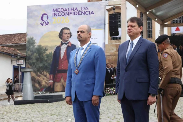 Cerimônia de entrega da Medalha da Inconfidência 2026