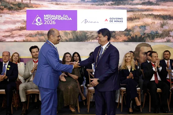 Cerimônia de entrega da Medalha da Inconfidência 2026