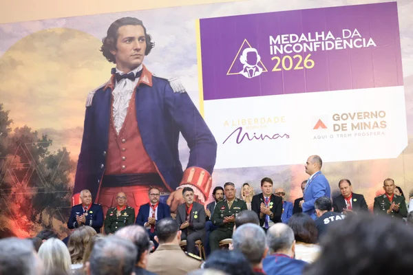 Cerimônia de entrega da Medalha da Inconfidência 2026