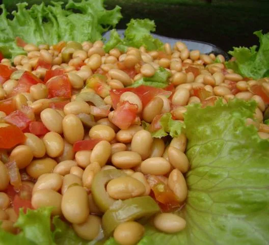 Soja do tipo BRS MG 790A, de tegumento amarelo, degustada como salada