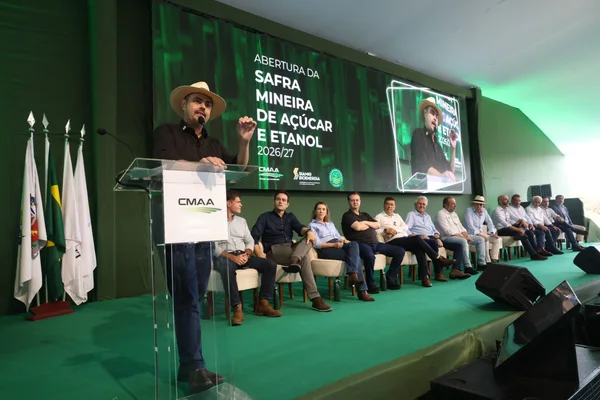 Governo de Minas anuncia R$ 350 milhões para gasoduto no Triângulo Mineiro na Abertura da Safra de Mineira de Açúcar e Álcool 2026/2027