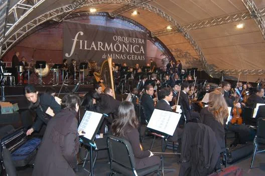 Apresentação da Orquestra Filarmônica de Minas Gerais