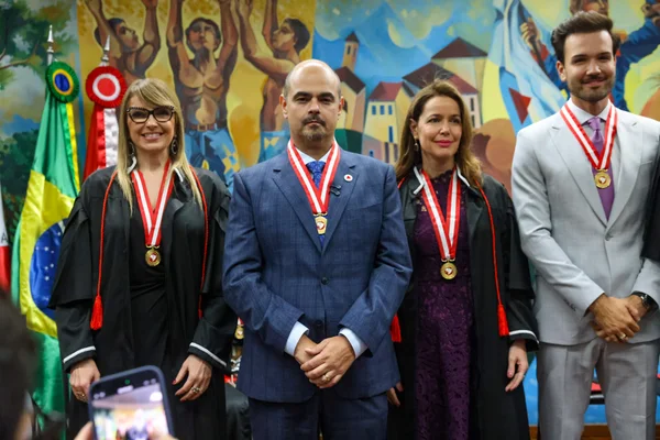 Governador recebe Medalha do Mérito Institucional do MPC-MG e empossa nova procuradora-geral do órgão