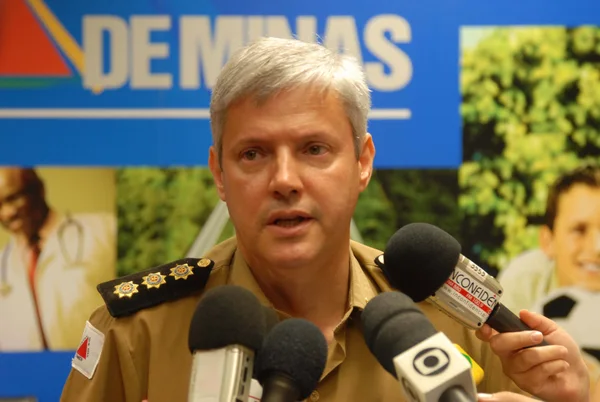 Chefe do Gabinete Militar do Governador, coronel Eduardo Mendes de Souza