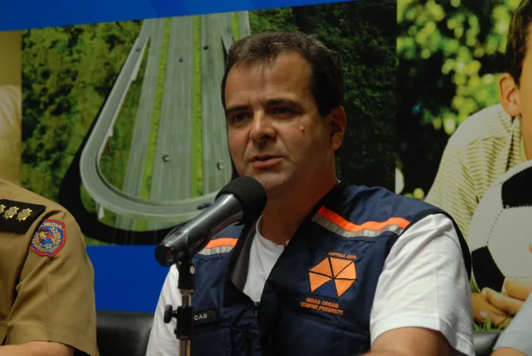 Secretário-executivo da Coordenadoria Estadual de Defesa Civil de Minas Gerais (Cedec/MG), coronel Alexandre Lucas