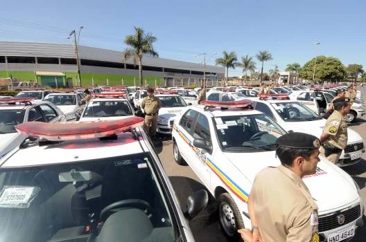 Novas viaturas do 10º Batalhão da Polícia Militar de Montes Claros