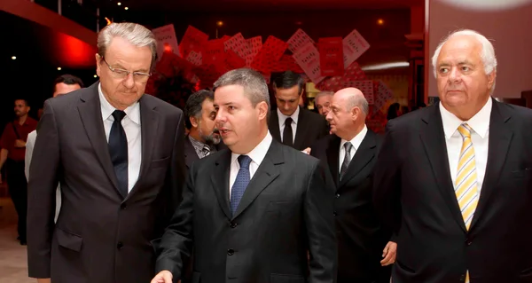 Marcio Lacerda, Antonio Anastasia e Álvaro Teixeira da Costa