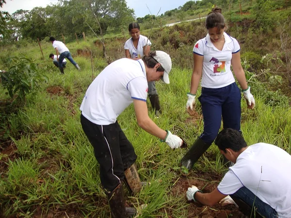 Alunos da rede estadual de Vazante deram a sua contribuição para o meio ambiente