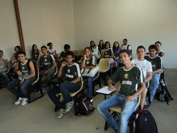 Na Escola Estadual Dona Canuta Rosa Oliveira Barbosa o projeto é realizado há cerca de cinco anos