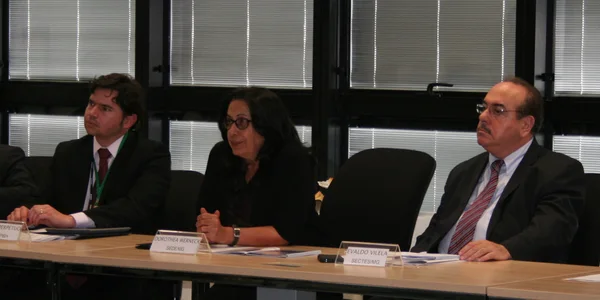 Secretário Municipal Adjunto de Relações Internacionais de BH, Rodrigo Perpétuo; Dorothea Werneck e Evaldo Vilela