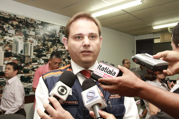 Tenente coronel Fabiano Villas Bôas foi o representante da Cedec-MG no encontro