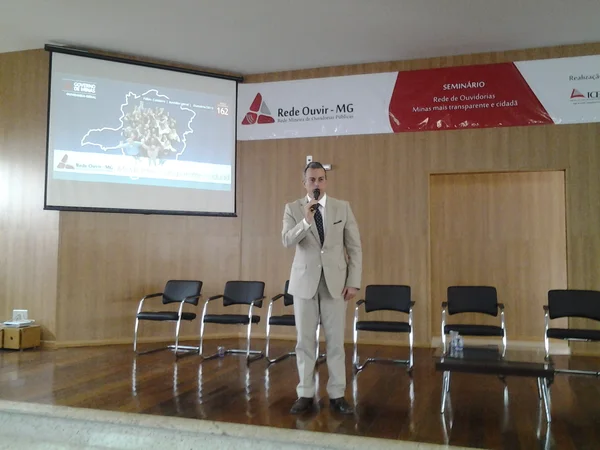 Ouvidor-geral do Estado, Fábio Caldeira destacou a relevância do trabalho realizado pela Rede Ouvir-MG