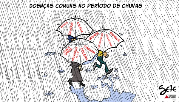 Chuva favorece contaminação da água com bactéria