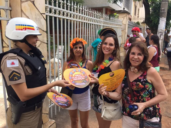 Assim como aconteceu em 2016, policiais militares estarão nas ruas da capital durante o Carnaval deste ano