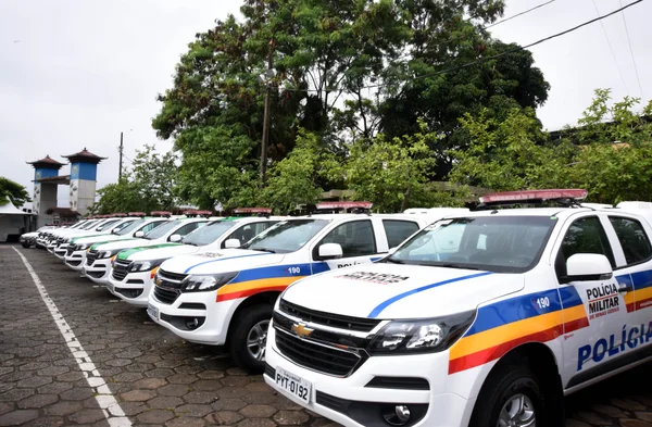 Ao todo, o Governo de Minas Gerais vai locar, até 2018, 2.350 novas viaturas para a Polícia Militar