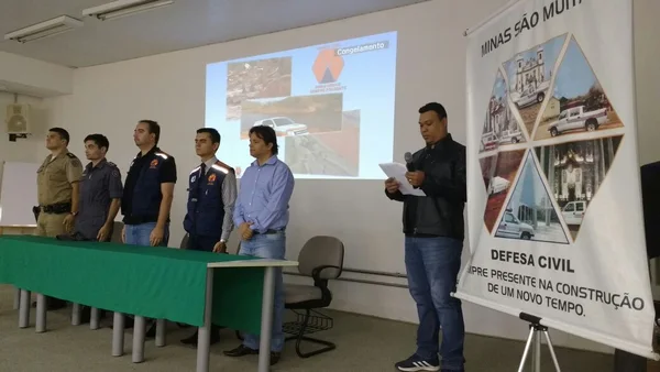 Treinamento busca mobilização das pessoas para praticar ações voltadas à minimização dos efeitos provocados por desastres naturais