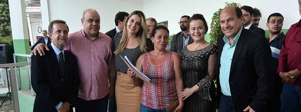 Solenidade reforçou o compromisso do Estado com as famílias