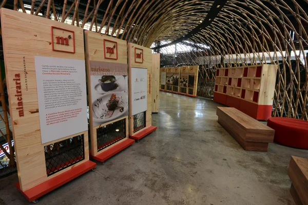 O projeto Mineiraria inclui a Casa da Gastronomia, a Cozinha Escola Mineiraria no Mercado Central e os espaços itinerantes