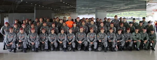 Cerca de 60 homens da Força Nacional estiveram em missão e atuaram em conjunto com os bombeiros