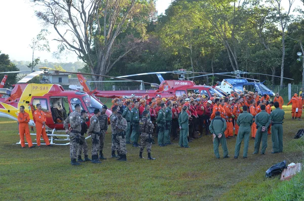 Esta é a maior operação de busca e salvamento interagências realizada no país