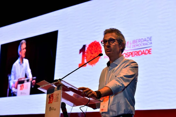 Romeu Zema abre 10º Fórum Liberdade e Democracia e defende reformas da previdência, tributária e administrativa