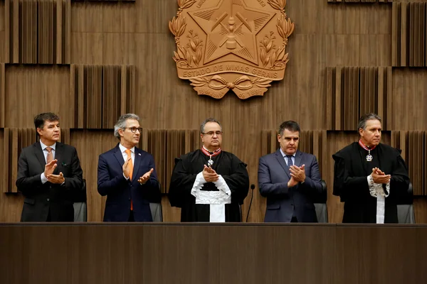 Romeu Zema participa de posse de desembargadoras no TJMG