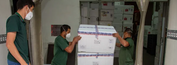 Agilidade marca distribuição de mais de 870 mil doses de vacinas contra covid-19