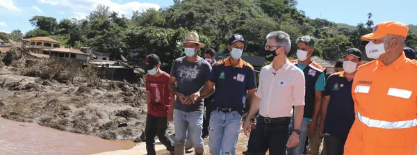 Governador anuncia R$ 560 milhões para ações nas cidades atingidas pelas fortes chuvas em Minas